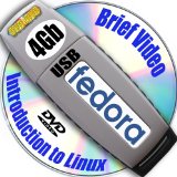 Fedora 15 on 4gb USB Stick Flash Drive and Complete 2-disks DVD Installation and Reference Set, Ed.2011